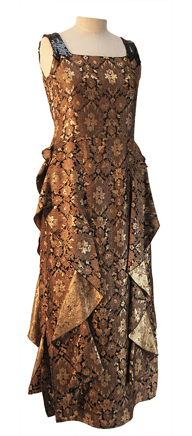 Kleid Brokat 1920er Jahre