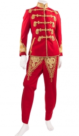 K.u.K. Husaren-Uniform mit gold Stickerei und Possamentrie