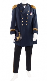 Uniform K.u.K. Marine Offizier mit Mütze