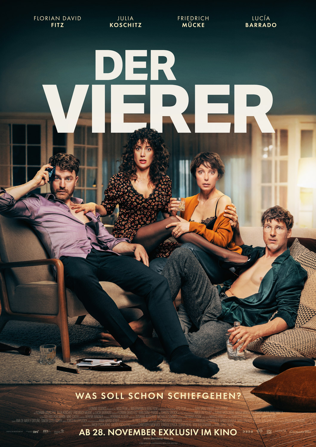 Filmplakat Der Vierer